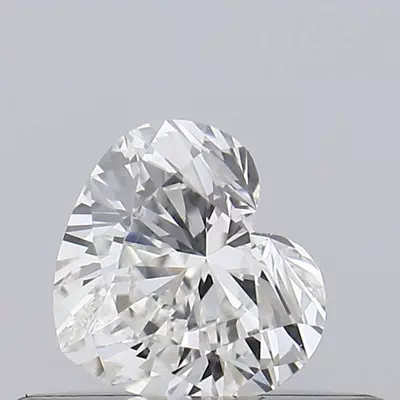 0.27ct H VS2 Rare Carat Ideal Cut Heart Diamond