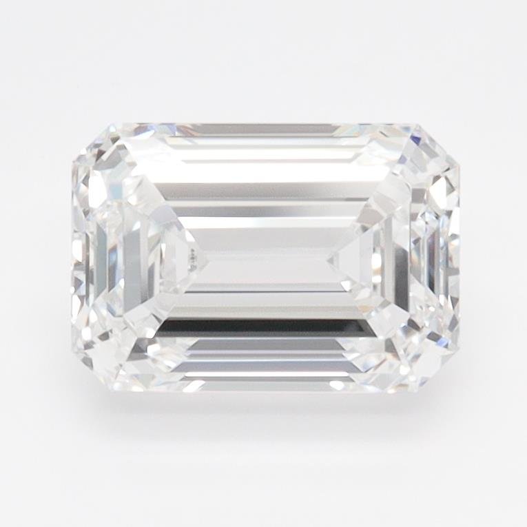 1.55ct D VVS1 Rare Carat Ideal Cut Emerald Lab Grown Diamond