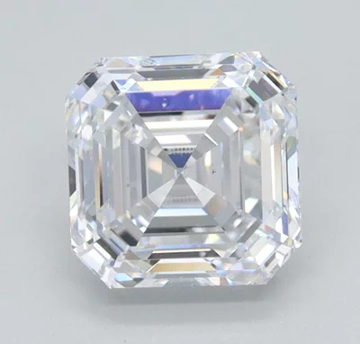 1.49ct D VS1 Rare Carat Ideal Cut Asscher Lab Grown Diamond