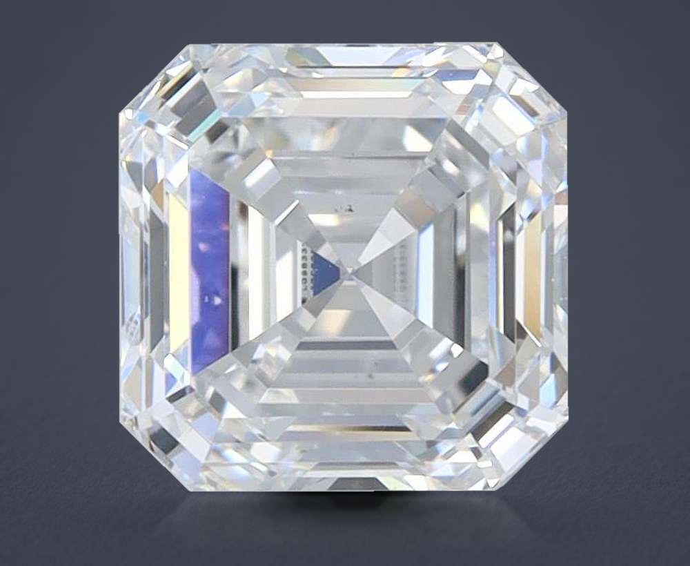 1.49ct D VS1 Rare Carat Ideal Cut Asscher Lab Grown Diamond