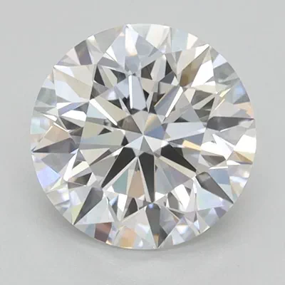 1.09ct D VVS2 Rare Carat Ideal Cut Round Lab Grown Diamond