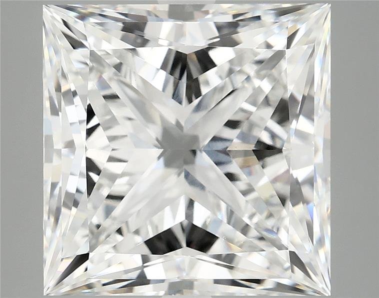 10.95ct E VVS2 Rare Carat Ideal Cut Princess Lab Grown Diamond