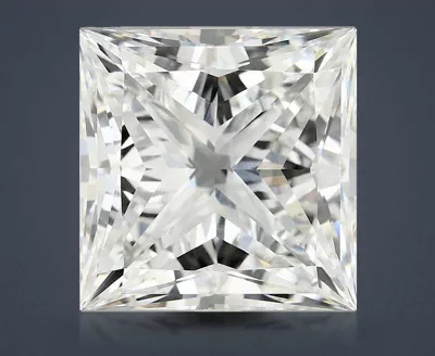 10.95ct E VVS2 Rare Carat Ideal Cut Princess Lab Grown Diamond
