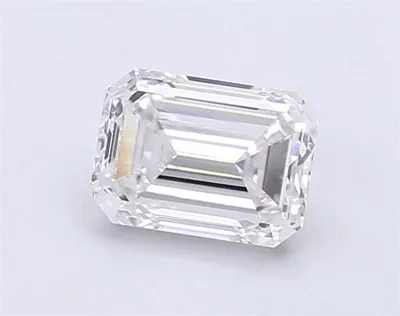 1.56ct F VS1 Very Good Cut Emerald Lab Grown Diamond