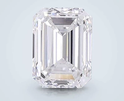 1.56ct F VS1 Very Good Cut Emerald Lab Grown Diamond