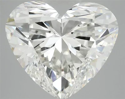 5.07ct G VS1 Rare Carat Ideal Cut Heart Lab Grown Diamond