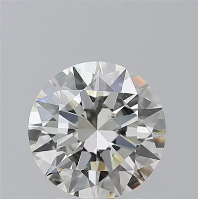 3.01ct K VS2 Excellent Cut Round Diamond