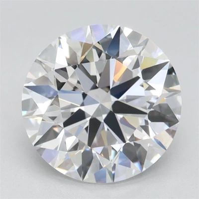 2.03ct D FL Rare Carat Ideal Cut Round Lab Grown Diamond