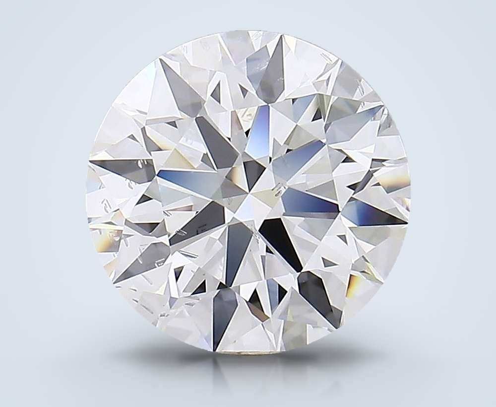 6.73ct E SI1 Rare Carat Ideal Cut Round Lab Grown Diamond