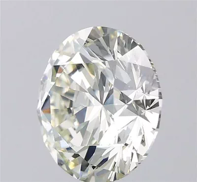 3.08ct K VS2 Rare Carat Ideal Cut Round Diamond