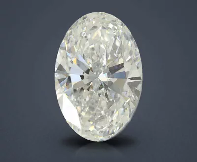 12.08ct F VVS2 Rare Carat Ideal Cut Oval Lab Grown Diamond