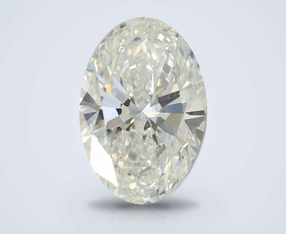 12.08ct F VVS2 Rare Carat Ideal Cut Oval Lab Grown Diamond