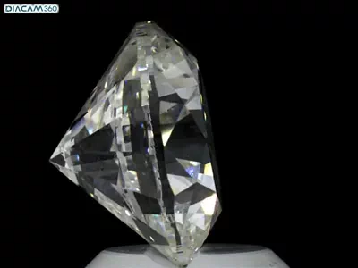 2.75ct F VS2 Rare Carat Ideal Cut Round Diamond
