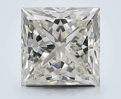 2.01ct K SI2 Rare Carat Ideal Cut Princess Diamond