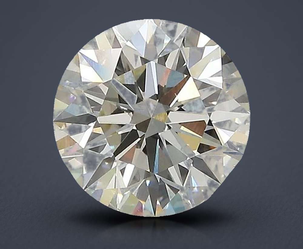 2.36ct J VS2 Excellent Cut Round Lab Grown Diamond