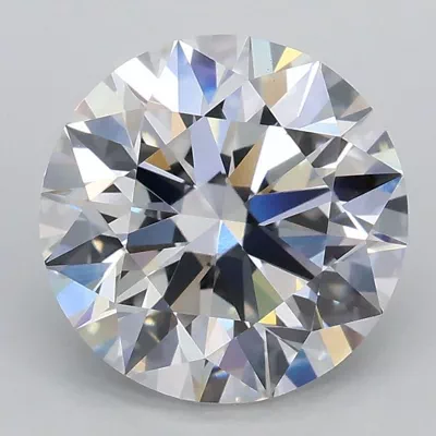 2.44ct D VS1 Rare Carat Ideal Cut Round Lab Grown Diamond