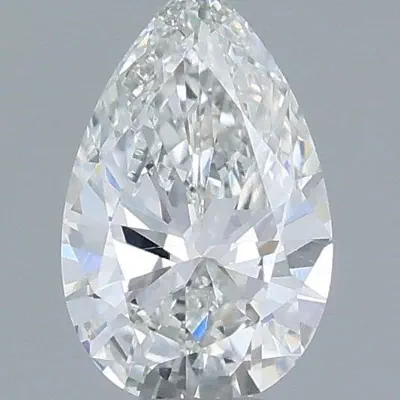 0.31ct D VS2 Very Good Cut Pear Diamond