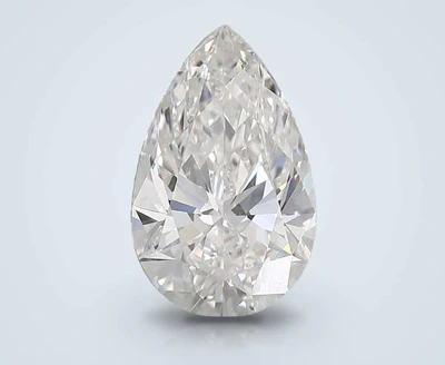 3.08ct F VS1 Rare Carat Ideal Cut Pear Lab Grown Diamond