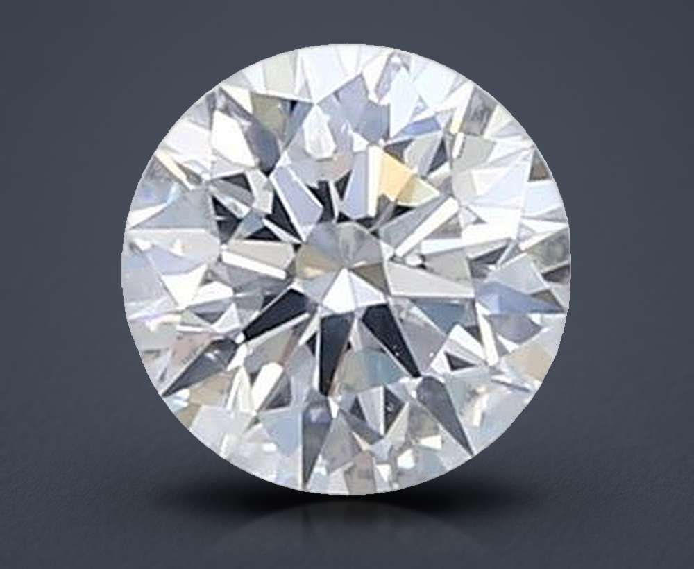 0.55ct E SI2 Rare Carat Ideal Cut Round Diamond