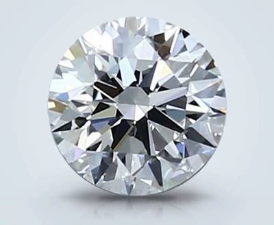 0.62ct H IF Rare Carat Ideal Cut Round Diamond