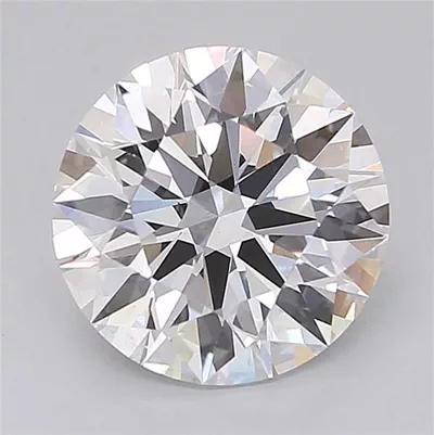 2.74ct D VS2 Rare Carat Ideal Cut Round Lab Grown Diamond