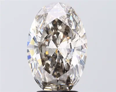 3.50ct J SI1 Excellent Cut Oval Lab Grown Diamond