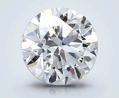0.65ct H VVS2 Rare Carat Ideal Cut Round Diamond