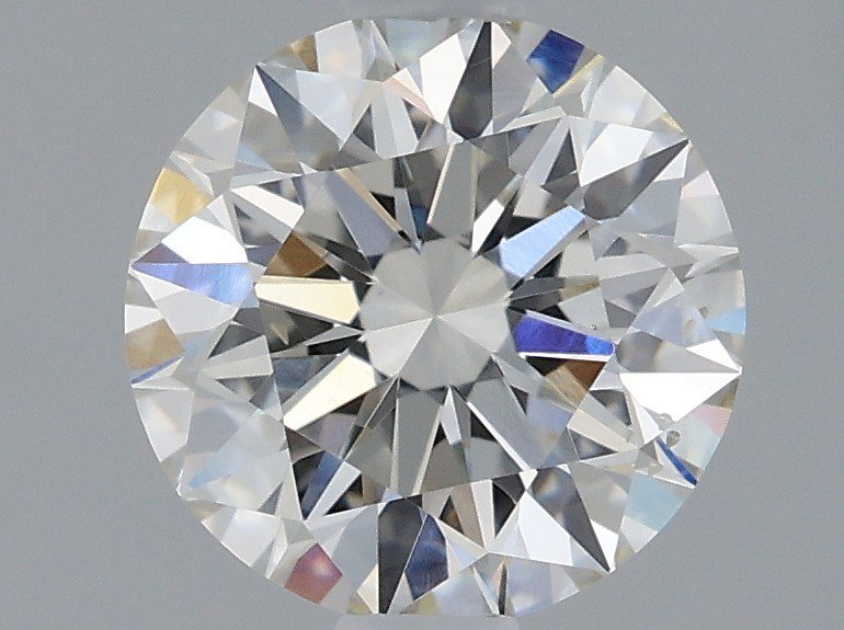1.09ct H SI1 Rare Carat Ideal Cut Round Lab Grown Diamond
