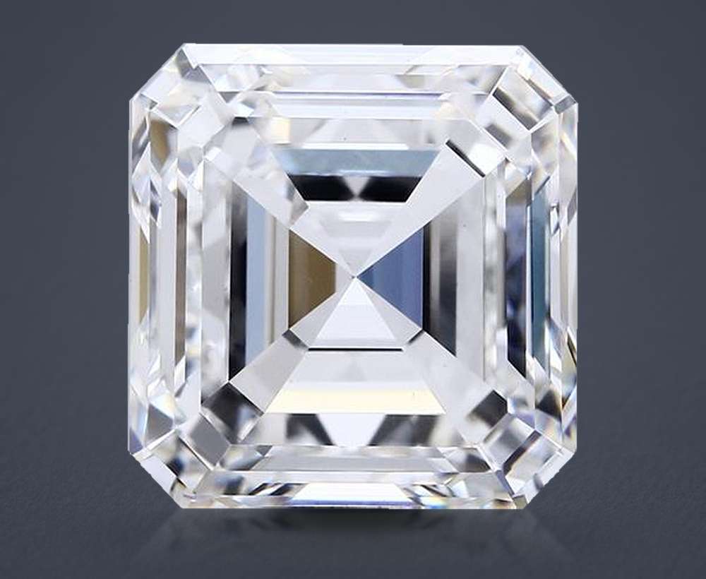 10.54ct E VVS2 Excellent Cut Asscher Lab Grown Diamond