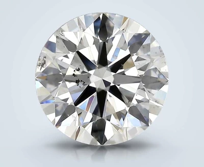 3.02ct G SI2 Rare Carat Ideal Cut Round Diamond