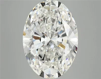 10.09ct G VVS2 Rare Carat Ideal Cut Oval Lab Grown Diamond