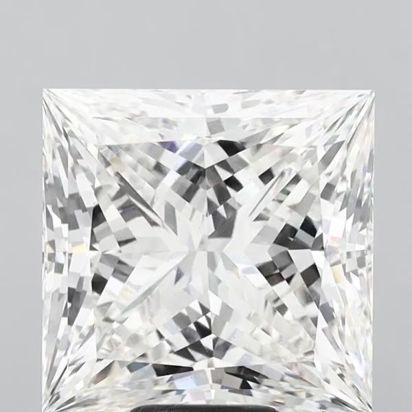 10.10ct F VS1 Rare Carat Ideal Cut Princess Lab Grown Diamond