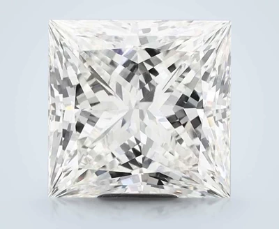 10.10ct F VS1 Rare Carat Ideal Cut Princess Lab Grown Diamond