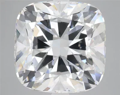 8.05ct F VS1 Rare Carat Ideal Cut Cushion Lab Grown Diamond