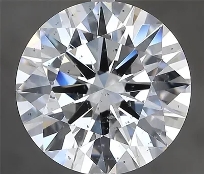 3.85ct I SI2 Excellent Cut Round Diamond