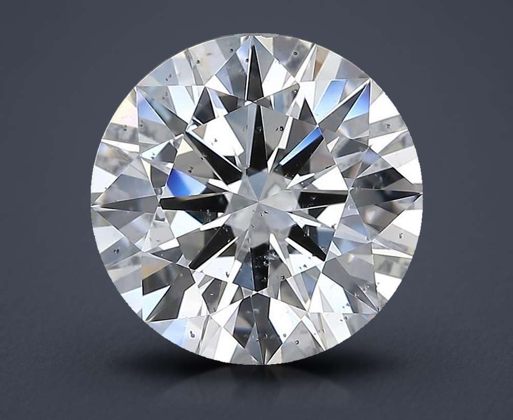 3.85ct I SI2 Excellent Cut Round Diamond