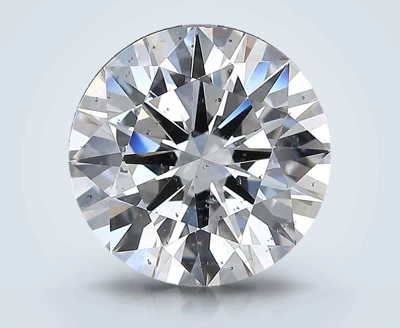 3.85ct I SI2 Excellent Cut Round Diamond