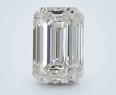 1.42ct D VS2 Rare Carat Ideal Cut Emerald Lab Grown Diamond