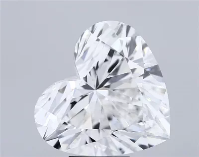 8.02ct F VVS2 Rare Carat Ideal Cut Heart Lab Grown Diamond