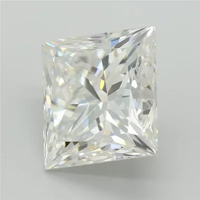 4.03ct E VS1 Very Good Cut Princess Lab Grown Diamond