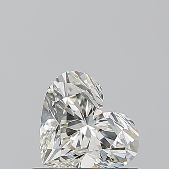 0.53ct K VVS2 Rare Carat Ideal Cut Heart Diamond