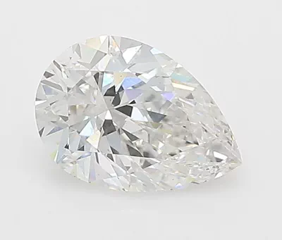 1.03ct E VS2 Rare Carat Ideal Cut Pear Lab Grown Diamond