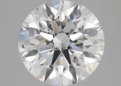 3.70ct E SI2 Rare Carat Ideal Cut Round Diamond