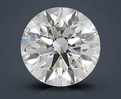 3.70ct E SI2 Rare Carat Ideal Cut Round Diamond