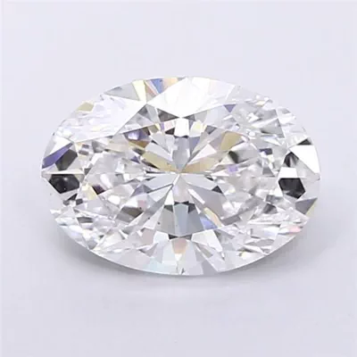 4.06ct E VS2 Rare Carat Ideal Cut Oval Lab Grown Diamond