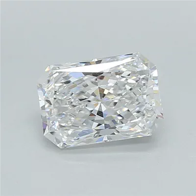 1.42ct D VVS2 Rare Carat Ideal Cut Radiant Lab Grown Diamond
