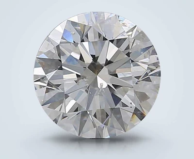 3.60ct G SI2 Excellent Cut Round Diamond