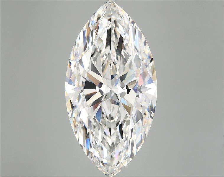 10.19ct F VVS2 Rare Carat Ideal Cut Marquise Lab Grown Diamond