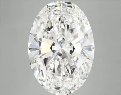 10.50ct F VS1 Rare Carat Ideal Cut Oval Lab Grown Diamond