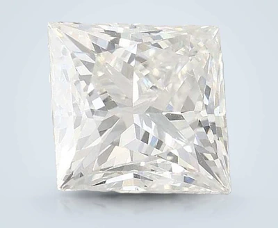 2.59ct E VVS2 Rare Carat Ideal Cut Princess Lab Grown Diamond